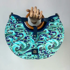 női kartáska japán textilből